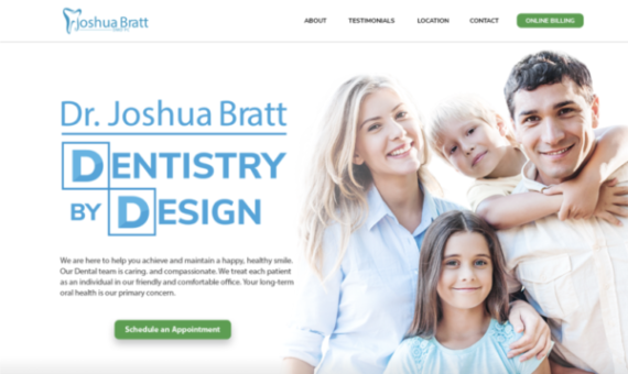 Dentist Joshua Bratt