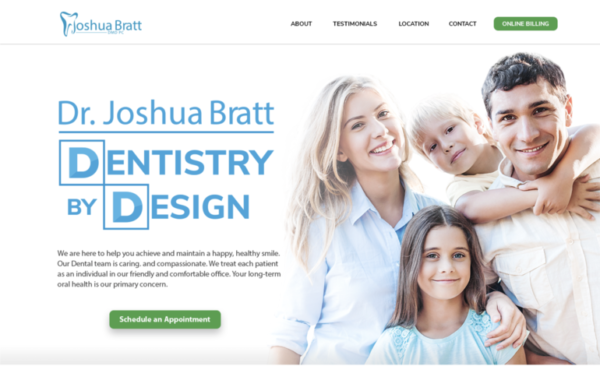 Dentist Joshua Bratt